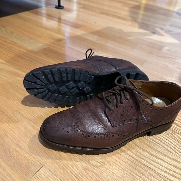 Men’s brown leather oxford brogues. Recently resoled. Excellent quality leather. - Picture 2 of 10